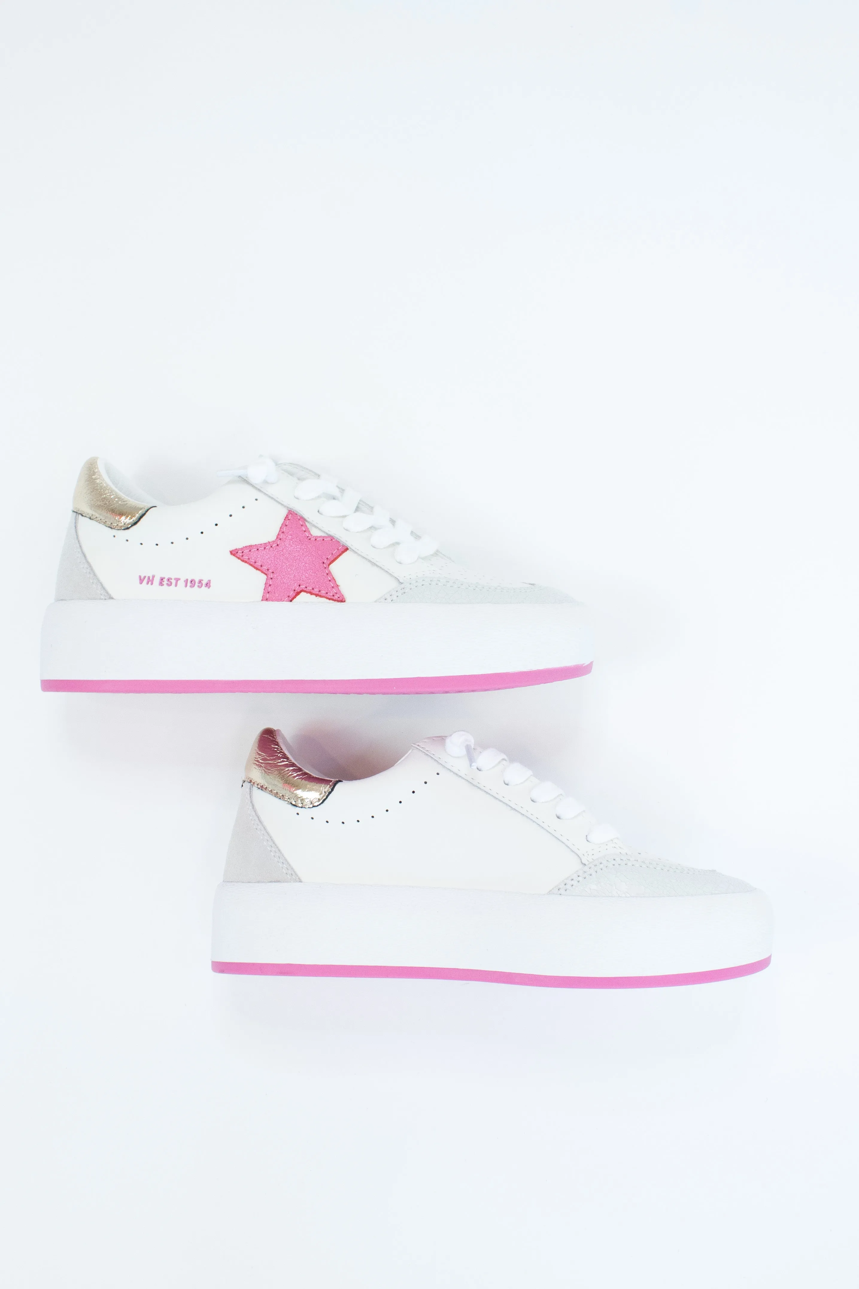 Ream Pink Multi Vintage Havana Low Top Sneaker