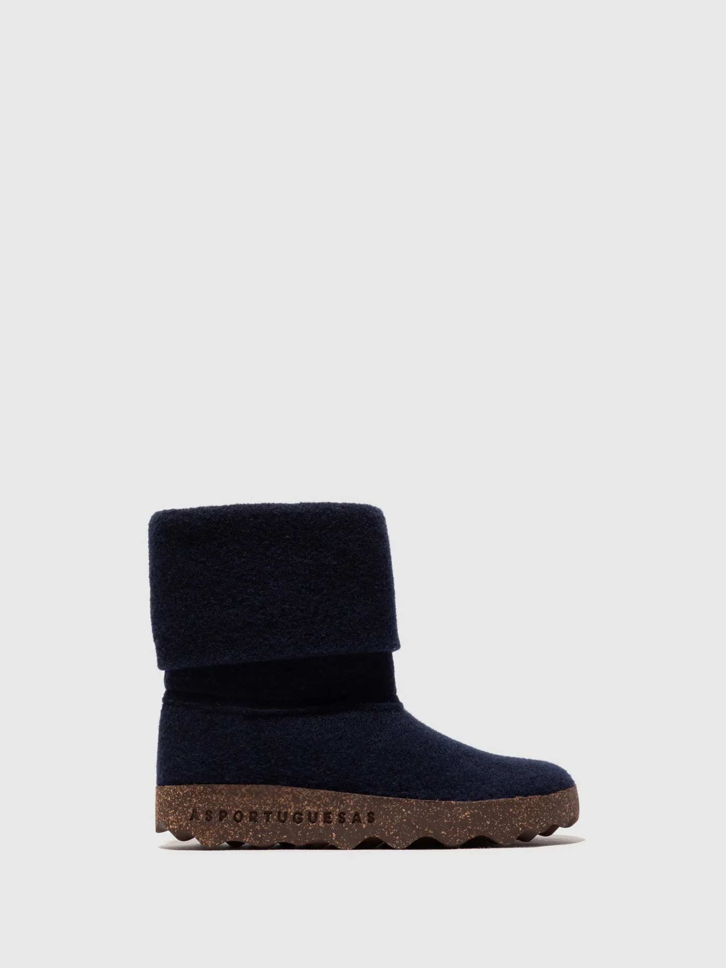 Round Toe Boots CADY NAVY