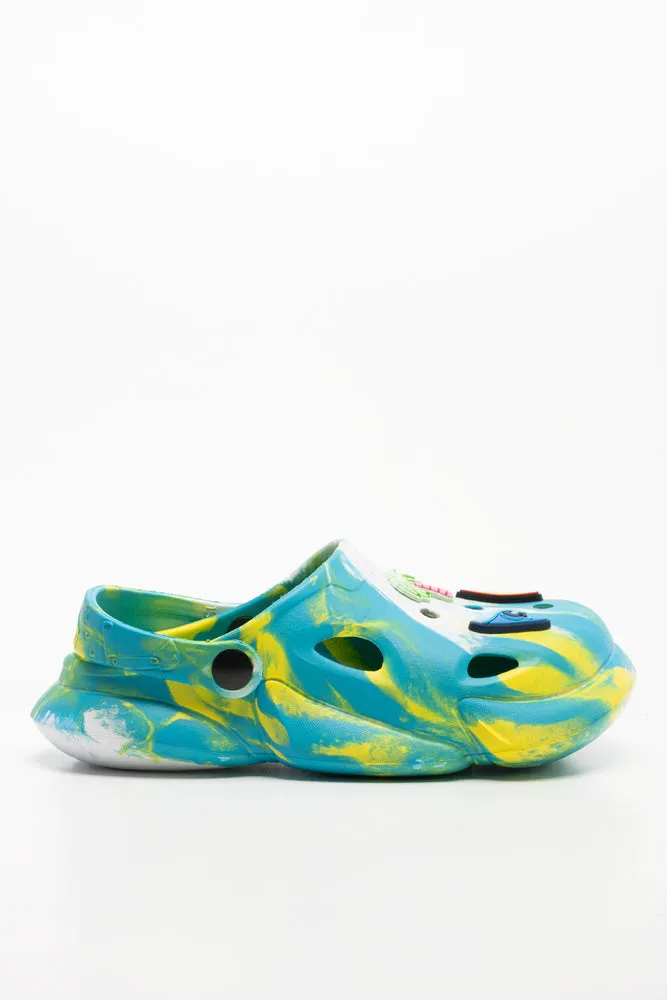 Tie Dye Clog Multi