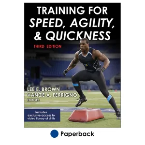 Training for Speed, Agility, and Quickness 3rd Edition With HKPropel Online Video