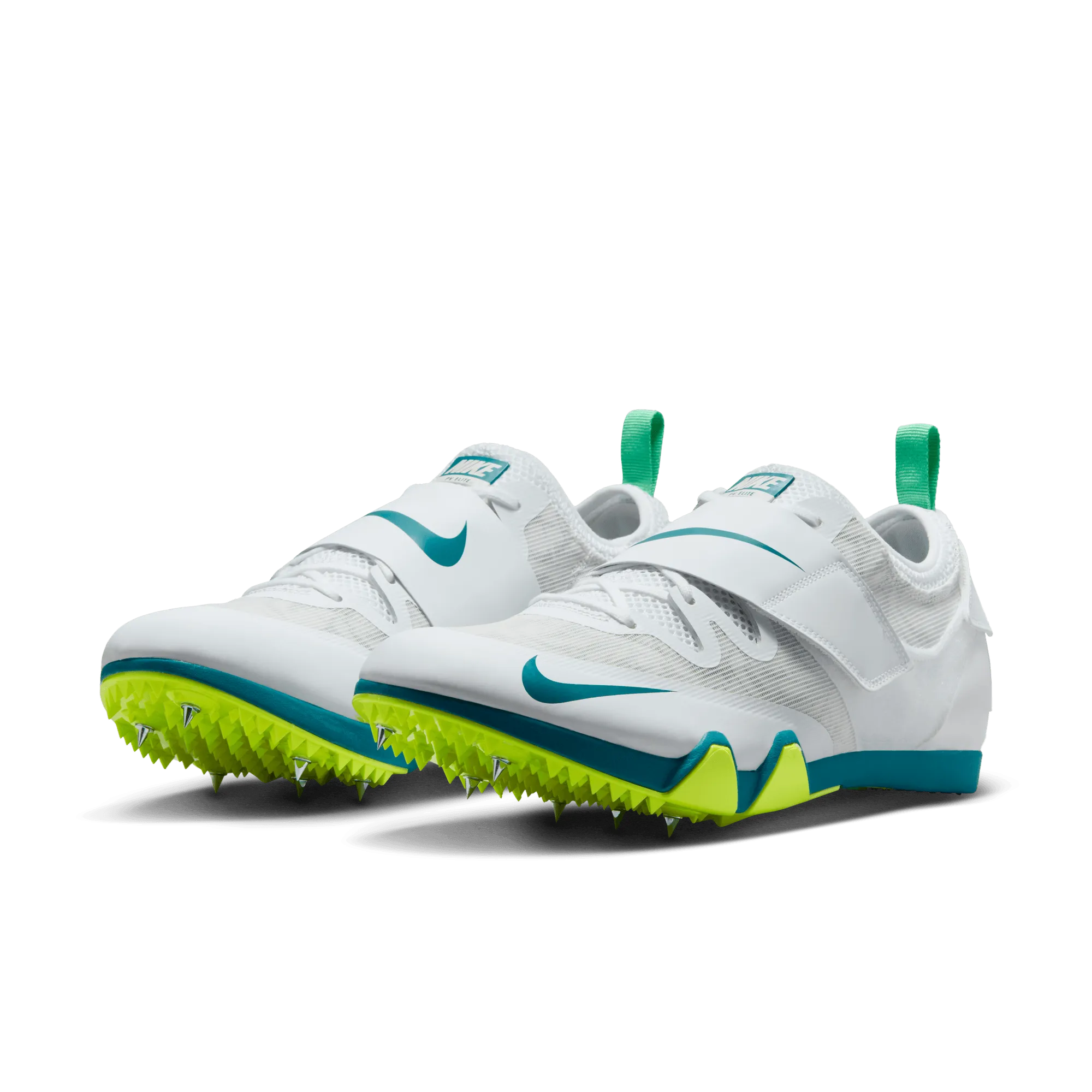 Unisex Pole Vault Elite (100 - White/Bright Spruce-Barely Green)
