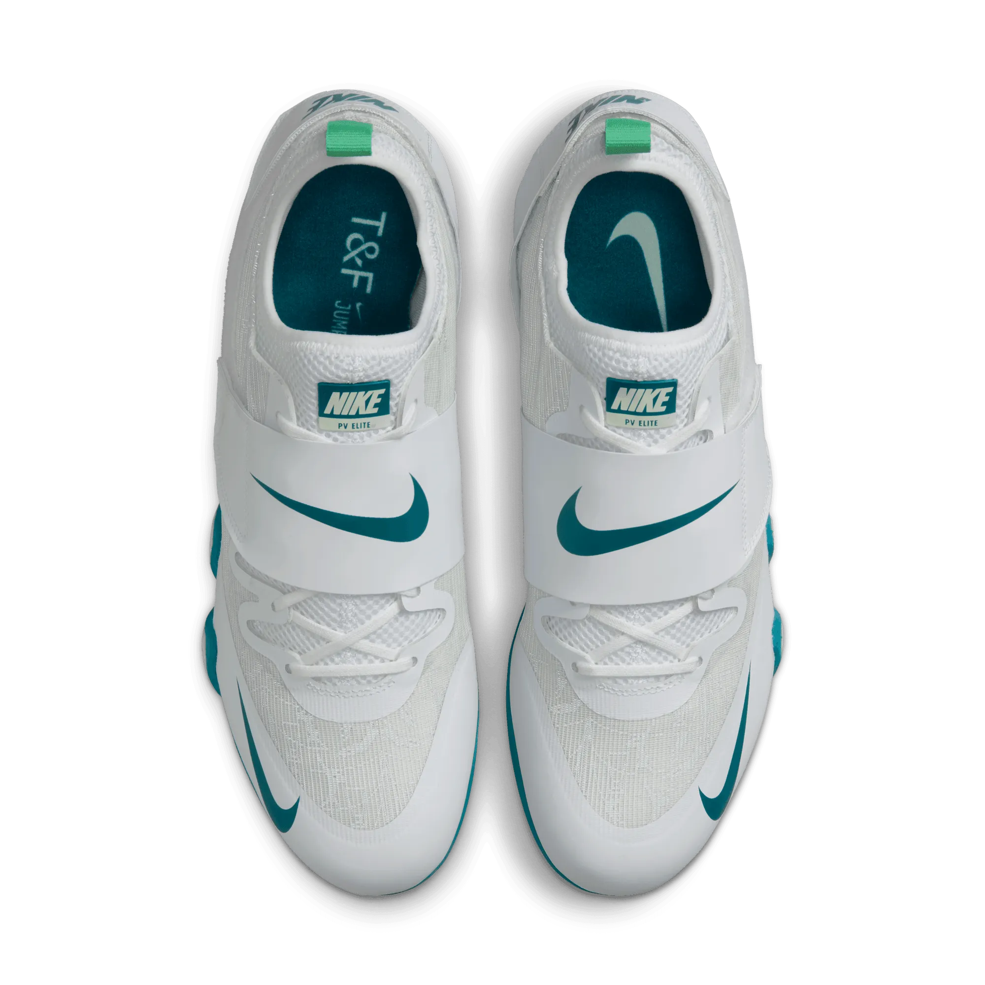 Unisex Pole Vault Elite (100 - White/Bright Spruce-Barely Green)
