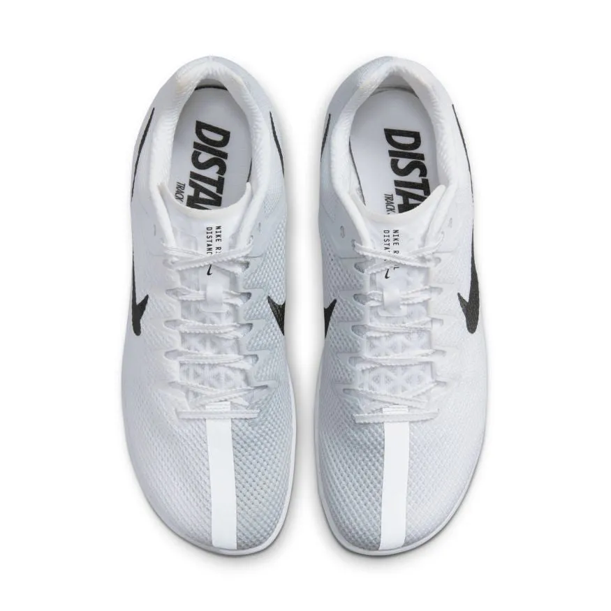Unisex Zoom Rival Distance (100 - White/Black/Metallic Silver)