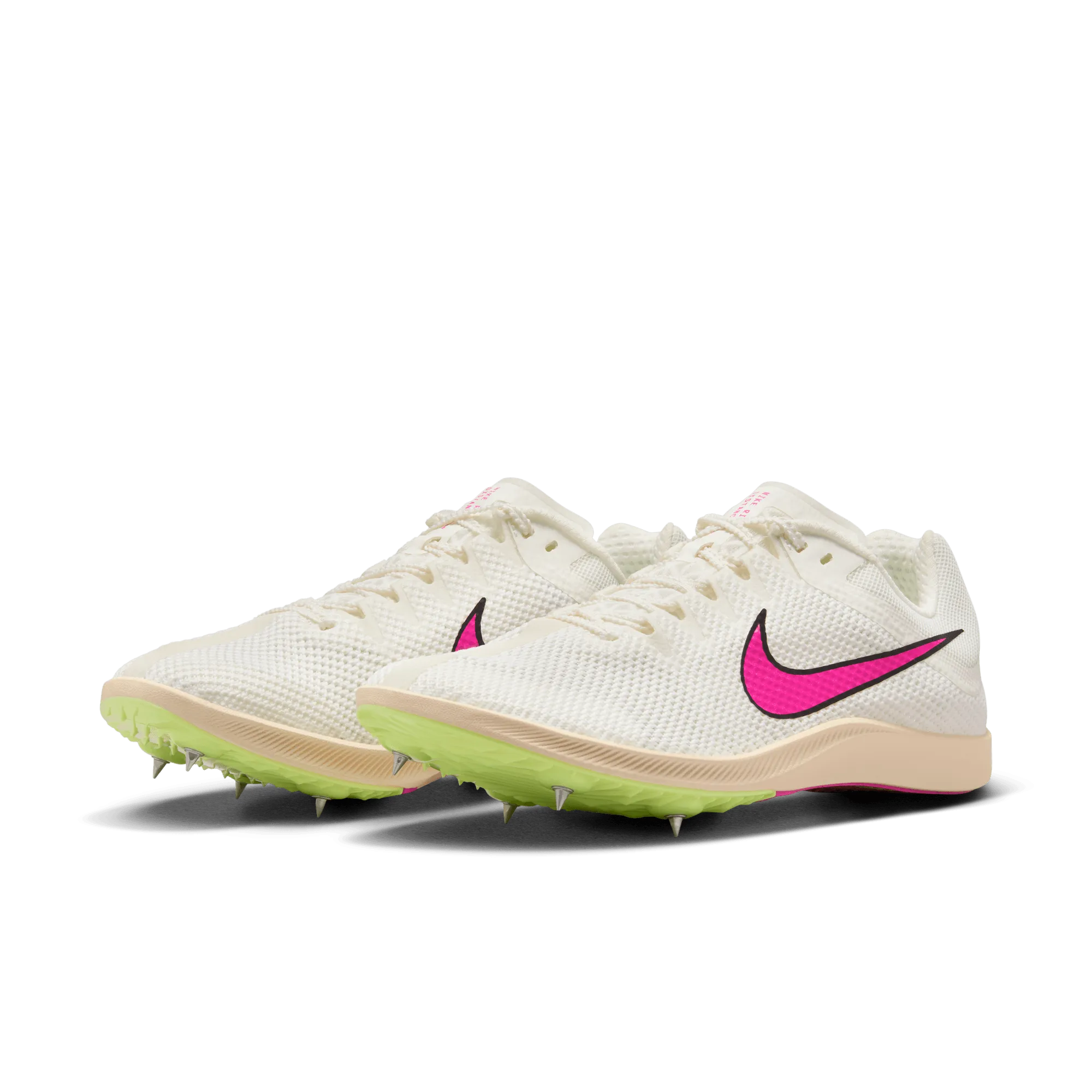 Unisex Zoom Rival Distance (101 - Sail/Fierce Pink-LT Lemon Twist)