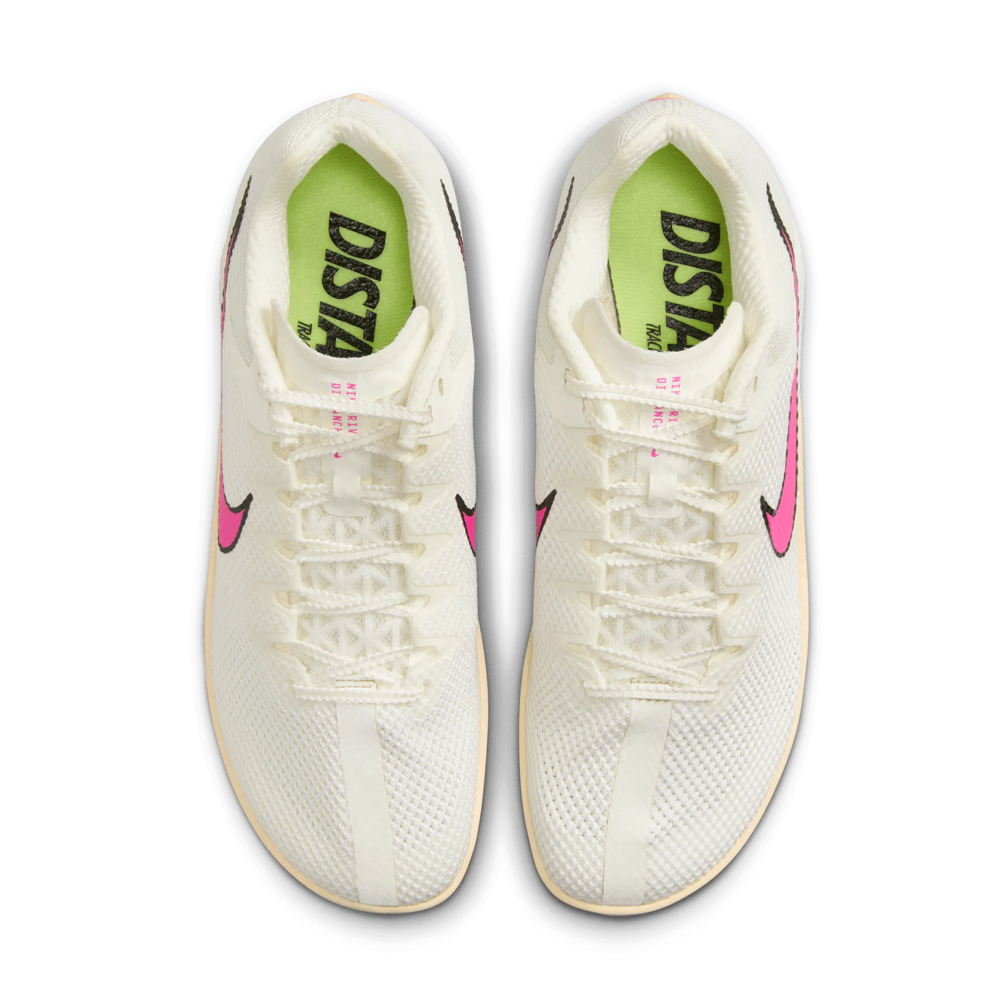 Unisex Zoom Rival Distance (101 - Sail/Fierce Pink-LT Lemon Twist)