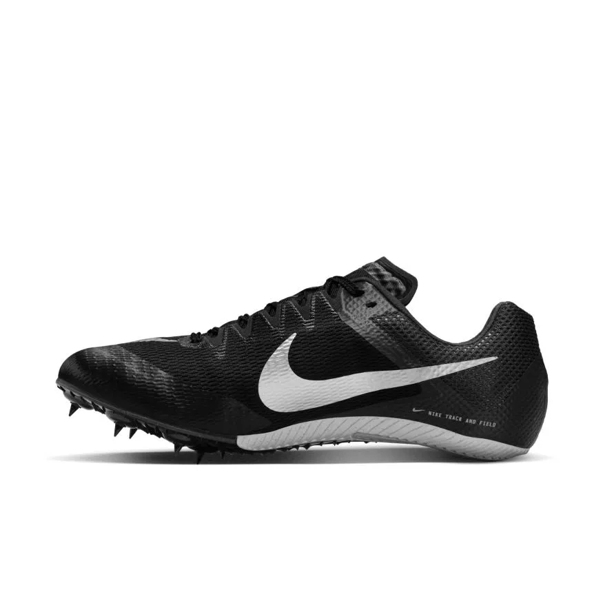 Unisex Zoom Rival Sprint (001 - Black/Metallic Silver/Light Smoke Grey)