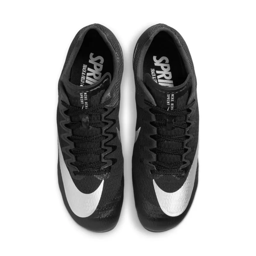Unisex Zoom Rival Sprint (001 - Black/Metallic Silver/Light Smoke Grey)