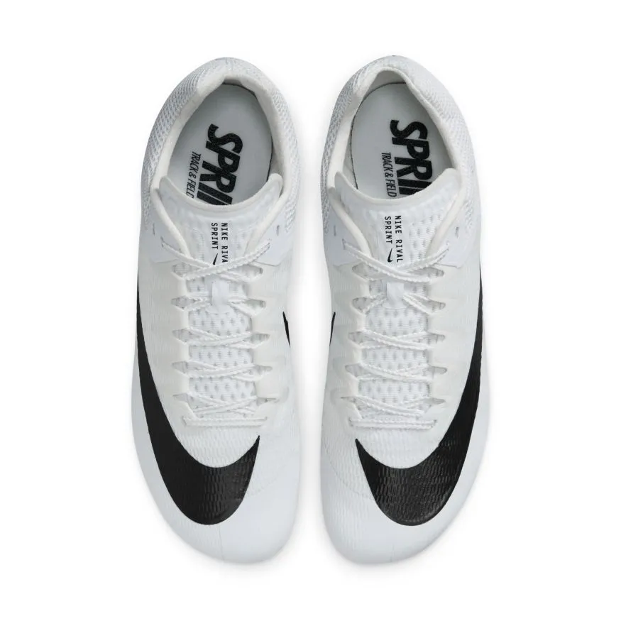 Unisex Zoom Rival Sprint (100 - White/Black/Metallic Silver)