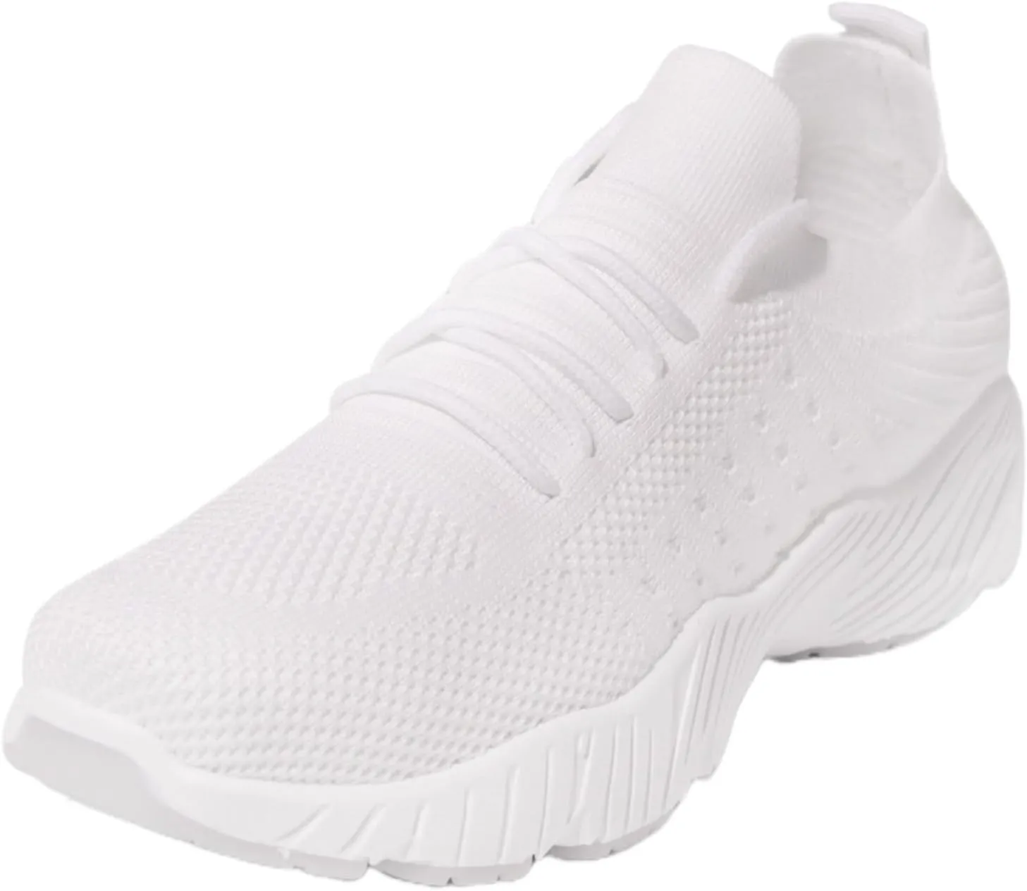 Walking Shoes Women Arch Support Slip On Sneakers Running Shoes Lightweight Tennis Shoes Non Slip Gym Workout Shoes