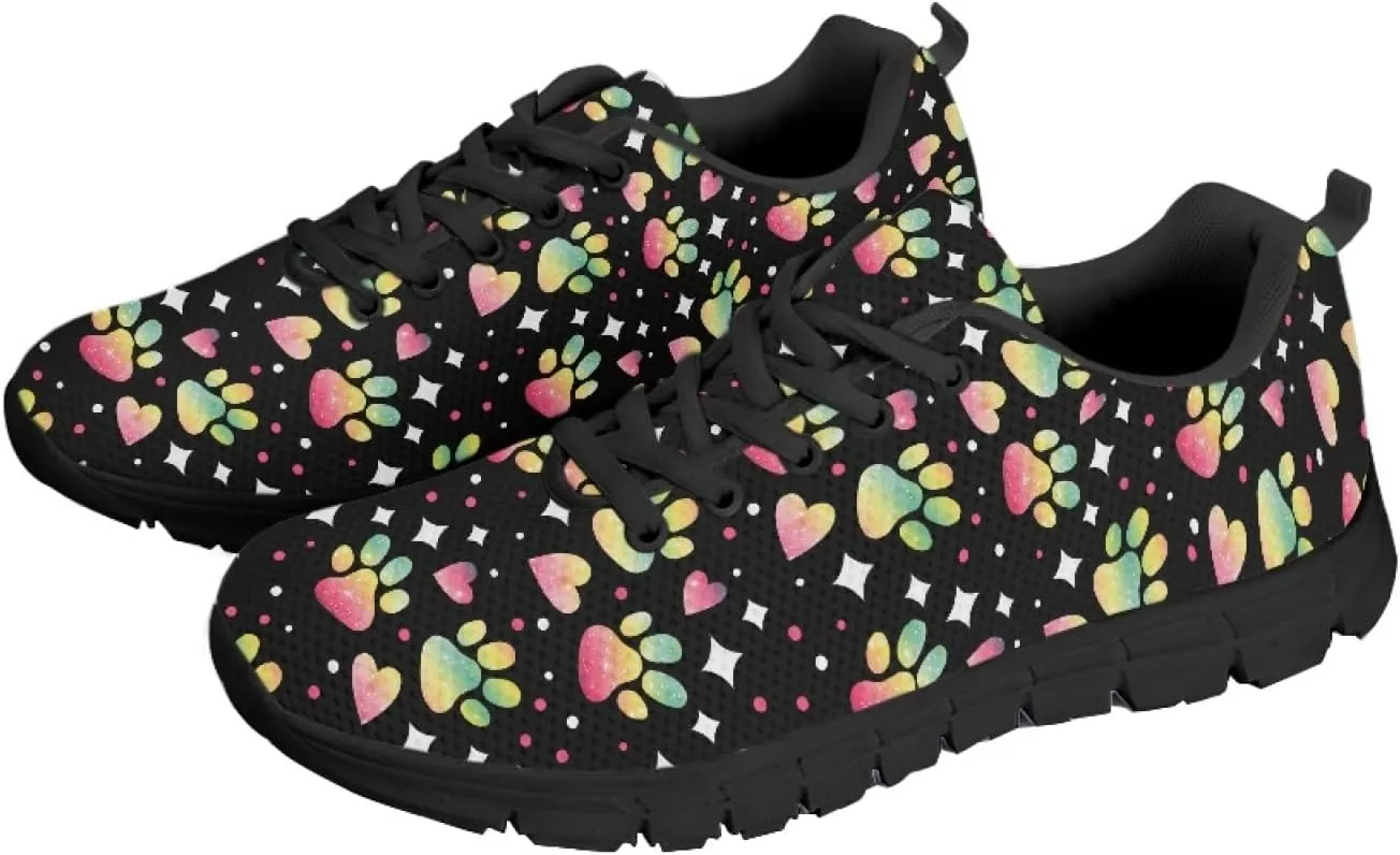Wanyint Running Shoes for Women Outer Space Comfort Girls Sneakers Slip-on Training Athletic Shoes