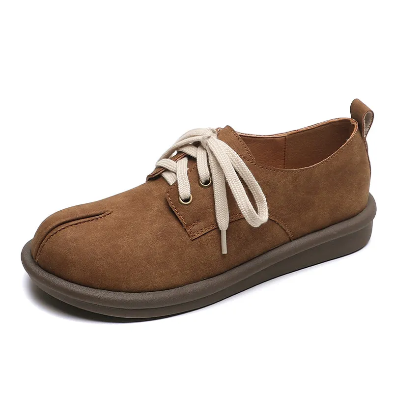 Women Retro Minimalist Flat Casual Shoes