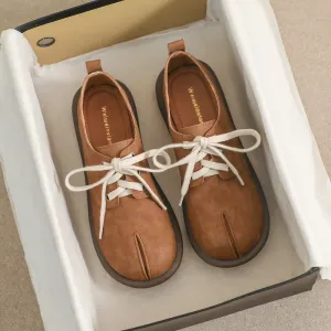Women Retro Minimalist Flat Casual Shoes