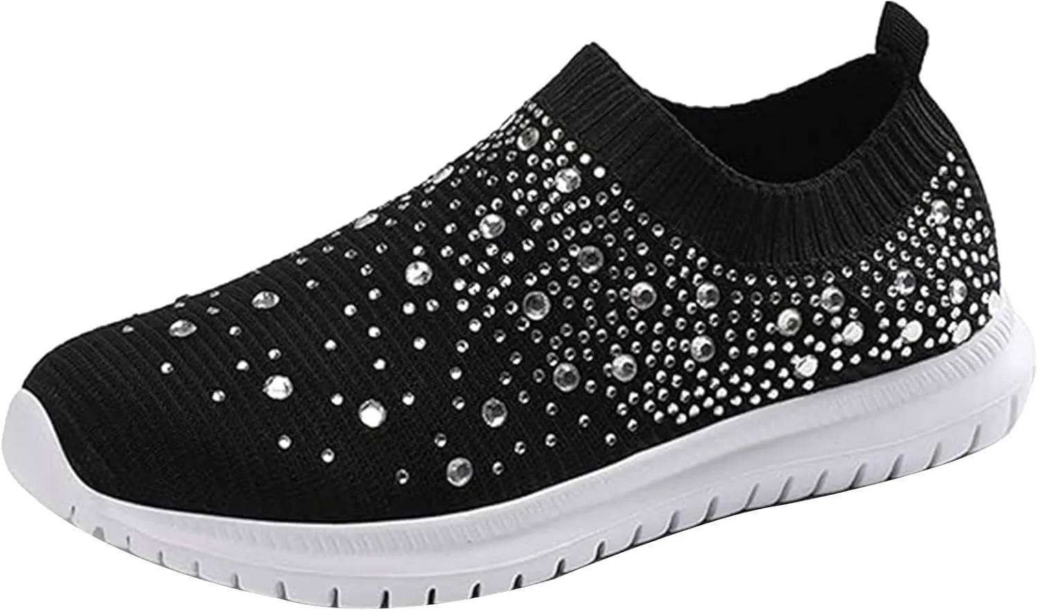 Women's Shoes Sneakers Comfortable Lightweiht Slip On Athletic Shoes Casual Fashion Non Slip Walking Workout Shoes