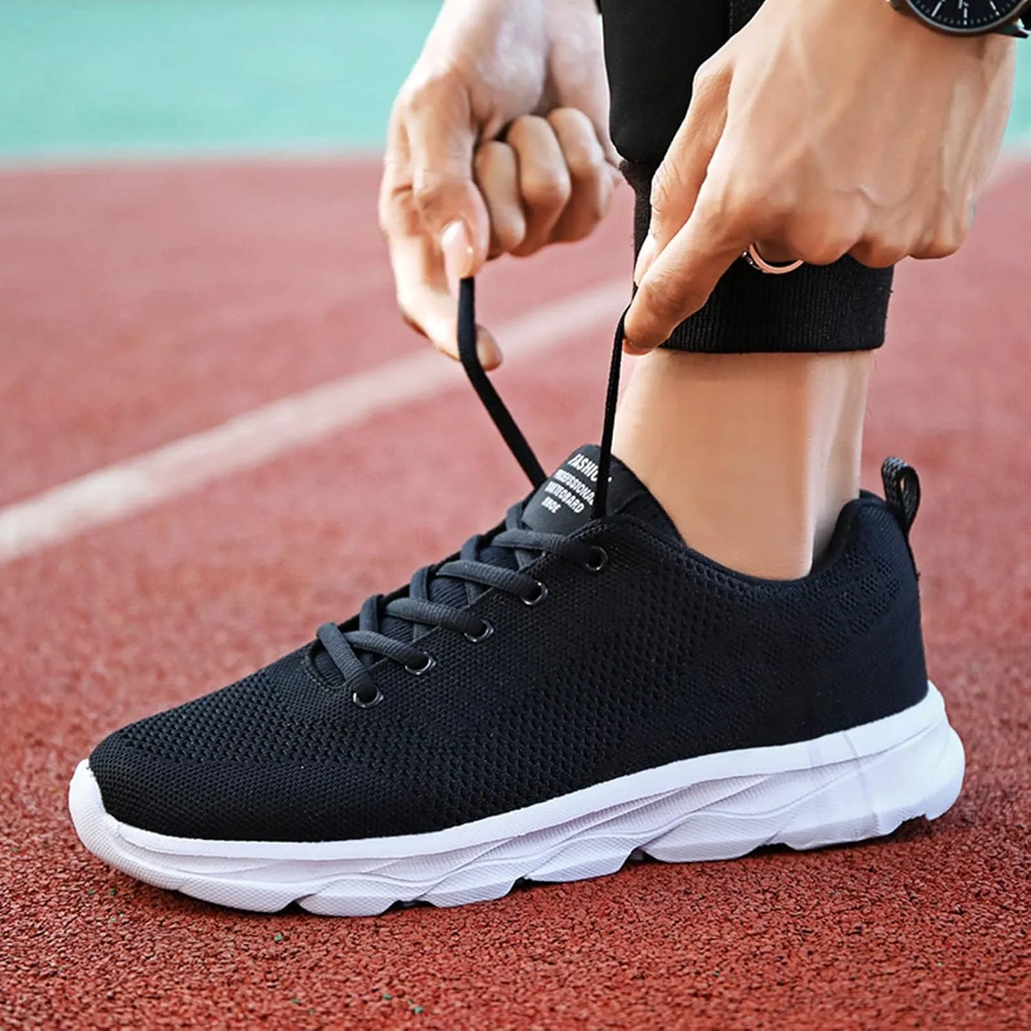 Womens Walking Shoes Lace Up Lightweight Memory Foam Cheer Running Shoes for Women Breathable Dress Casual Shoes Shoes Sneakers Tennis Shoe Cross Trainer Shoe
