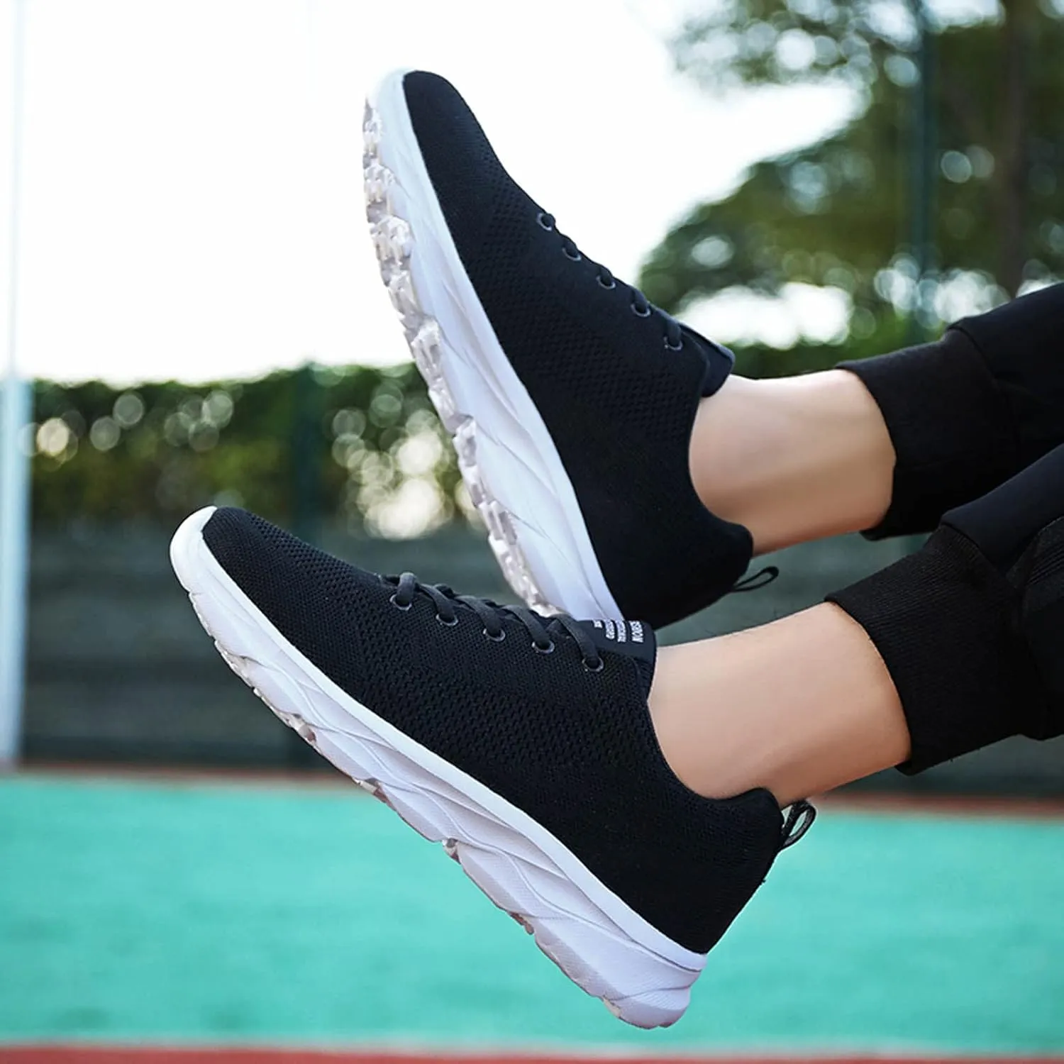 Womens Walking Shoes Lace Up Lightweight Memory Foam Cheer Running Shoes for Women Breathable Dress Casual Shoes Shoes Sneakers Tennis Shoe Cross Trainer Shoe
