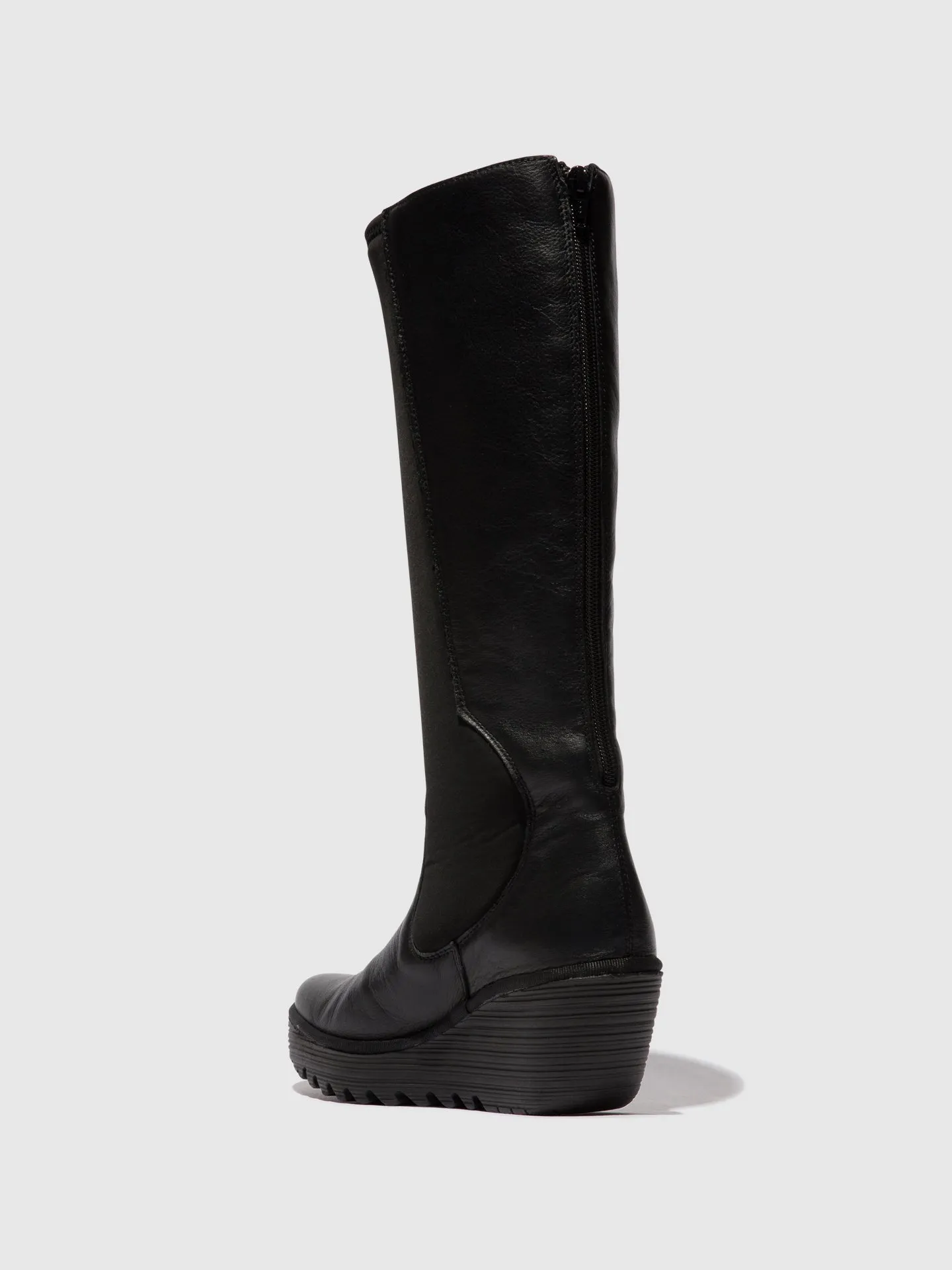 Zip Up Boots YOJA401FLY BLACK