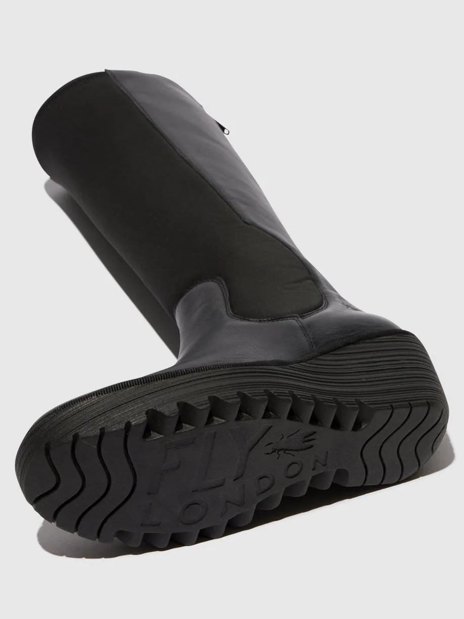 Zip Up Boots YOJA401FLY BLACK
